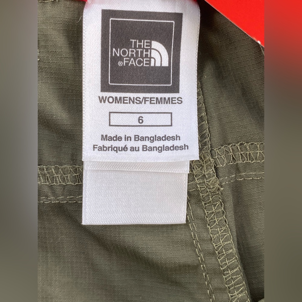 The North Face Womens Horizon Descent Capri Green Size 6 NWT - Picture 8 of 11